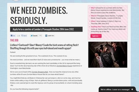 we need zombies