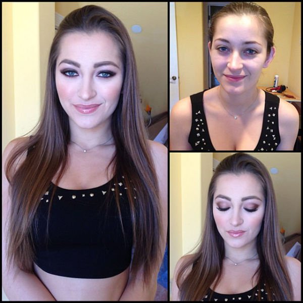 Atrizes porno antes e depois da maquiagem (6)