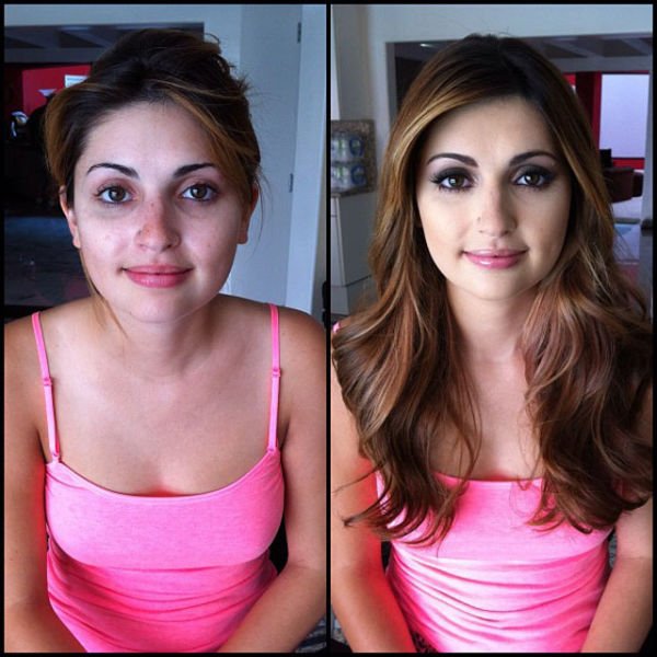 Atrizes porno antes e depois da maquiagem (82)