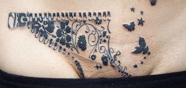 Tatuagens femininas desenhadas em lugares íntimos (16)