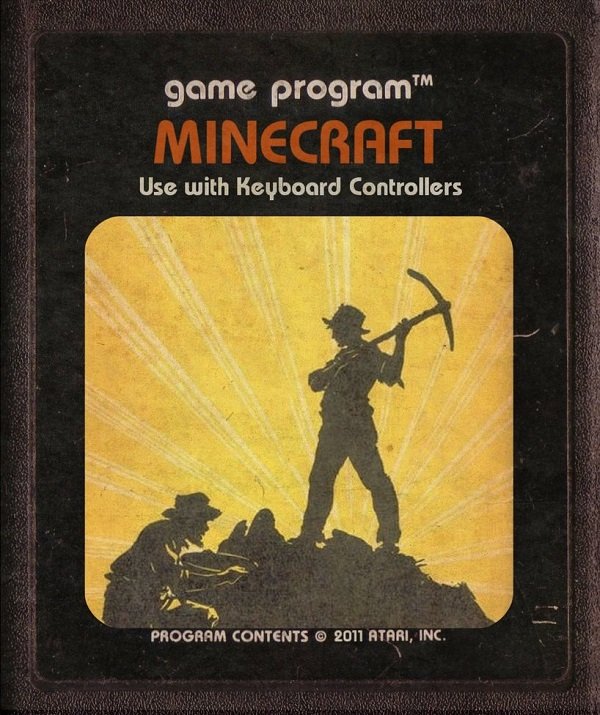 Jogos modernos em versões cartuchos de Atari  (1)