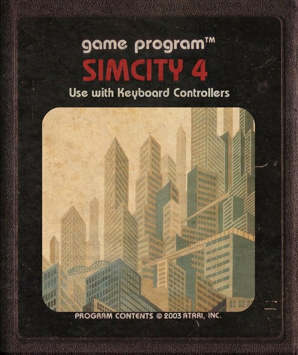 Jogos modernos em versões cartuchos de Atari  (31)