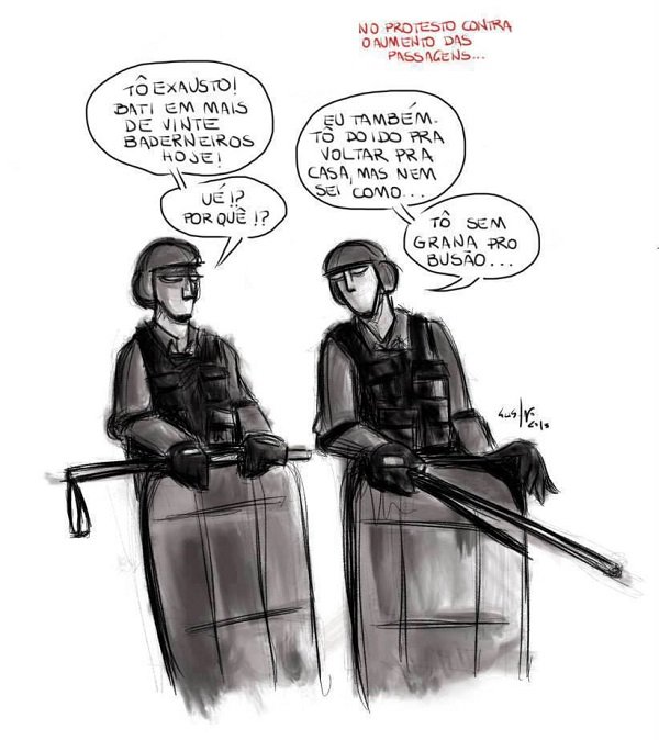 charge policia