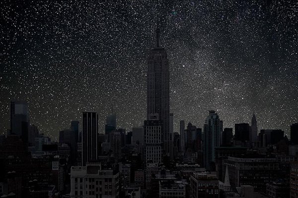 Poluição iluminosa - New York