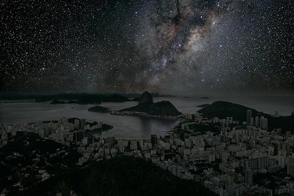 Poluição iluminosa - Rio