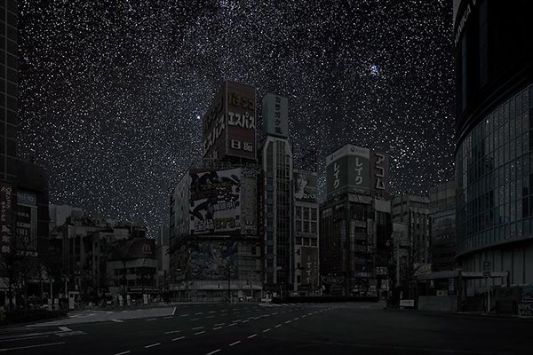 Poluição iluminosa - Tokyo