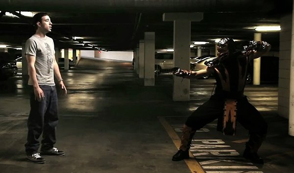 Mortal Kombat- Nerd vs Scorpion