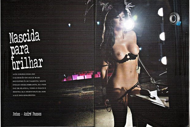Fotos Playboy Mari Silvestre Caldeirão do Huck Março (1)