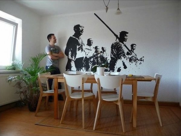 Como decorar sua parede sem saber desenhar (10)