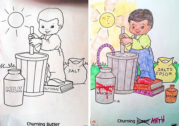 O que acontece quando adultos pegam livros de colorir (7)
