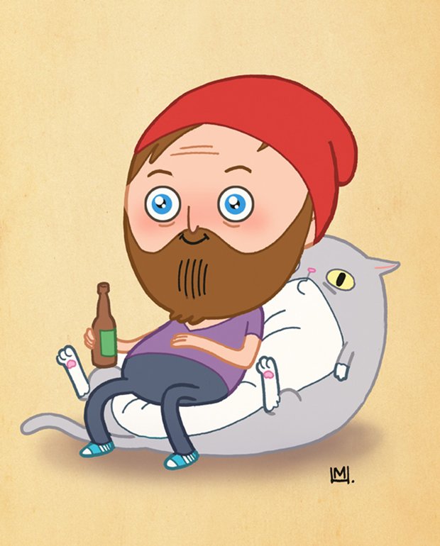Ilustrações da vida de uma gatinha (34)