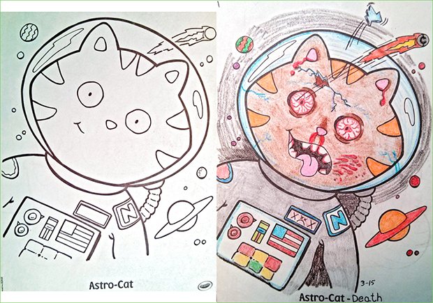 O que acontece quando adultos pegam livros de colorir (10)