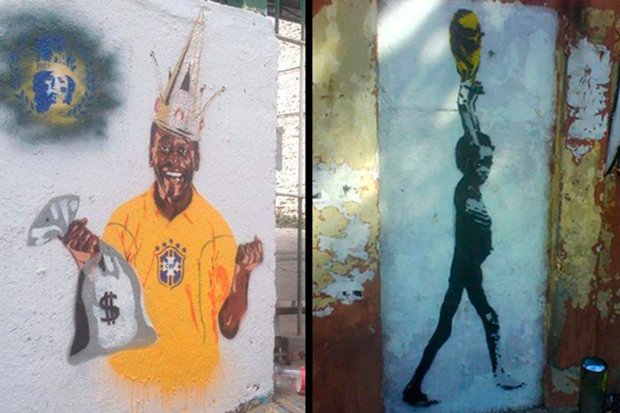 Grafite brasileiro e a insatisfação com a Copa do Mundo (1)