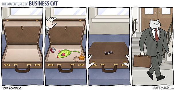 As aventuras do Gato Executivo (2)