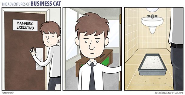 As aventuras do Gato Executivo (4)