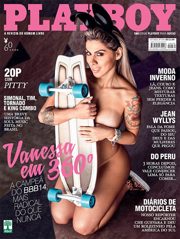 Fotos Playboy ex-BBB14 Vanessa Mesquisa Julho (1)