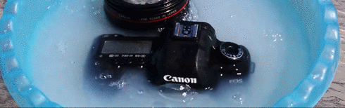 Como limpar uma camera Canon