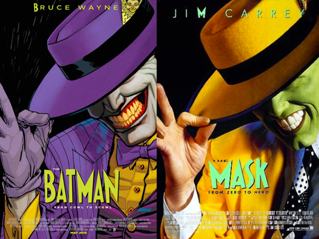 Personagens da DC em posteres de filmes famosos (11)