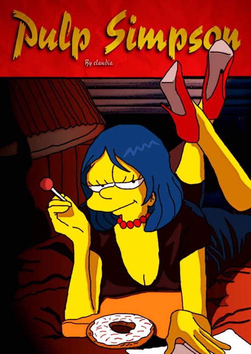 Posters de filmes no universo Simpsons 1