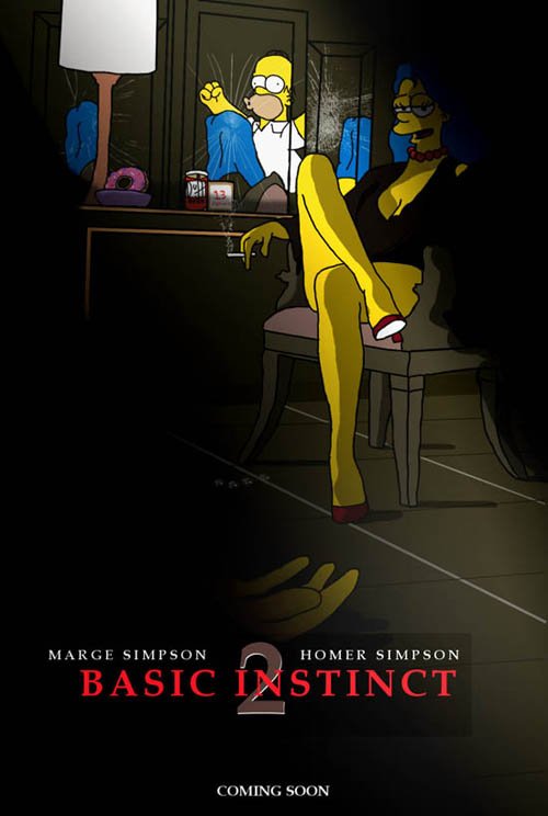 Posters de filmes no universo Simpsons 13