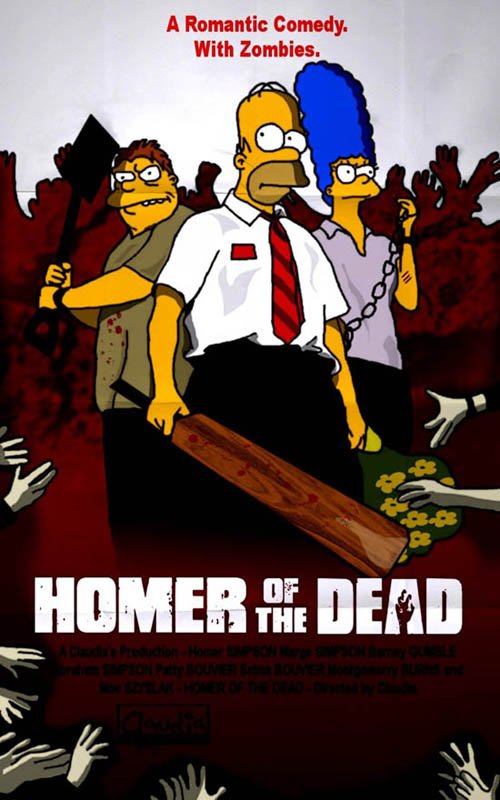 Posters de filmes no universo Simpsons 15