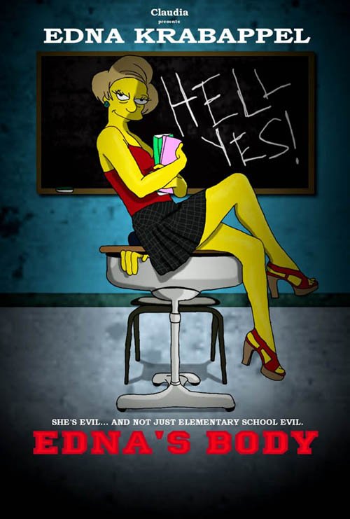 Posters de filmes no universo Simpsons 20