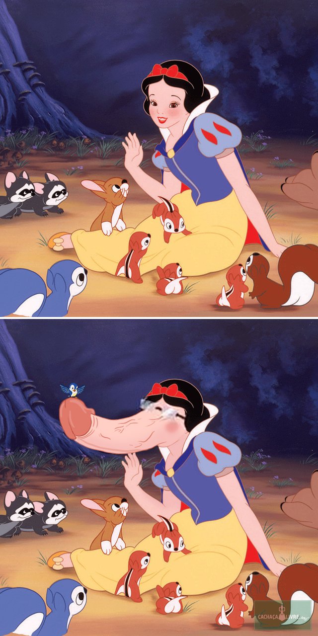 Princesas da Disney como se fossem meu pau de oculos (3)