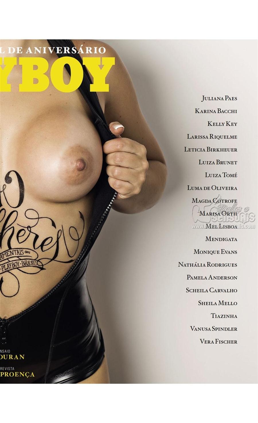 Fotos Playboy Agosto - Especial 40 Anos