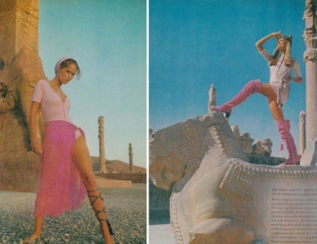 Como as mulheres no Ira se vestiam nos anos 70 (2)