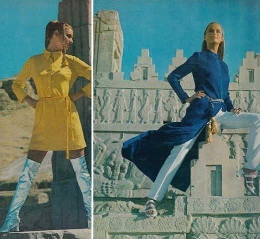 Como as mulheres no Ira se vestiam nos anos 70 (9)
