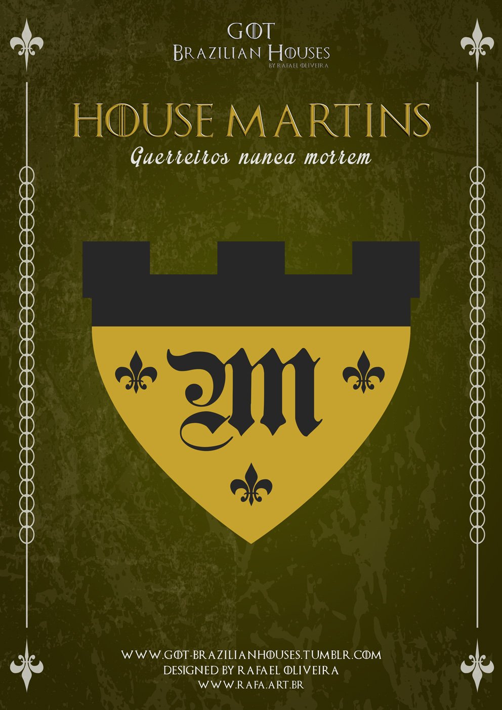 Como seriam as casas de Game of Thrones se elas tivessem sobrenomes Brasileiros (3)