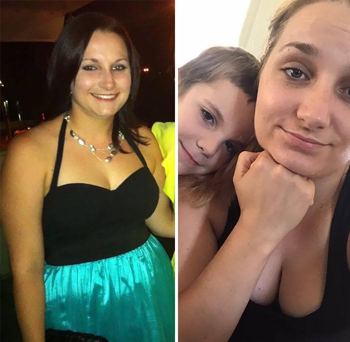 Pais mostram fotos de antes e depois de terem filhos 6