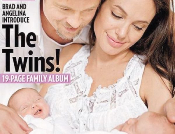 Curiosidades sobre Angelina Jolie fotos dos filhos gêmeos