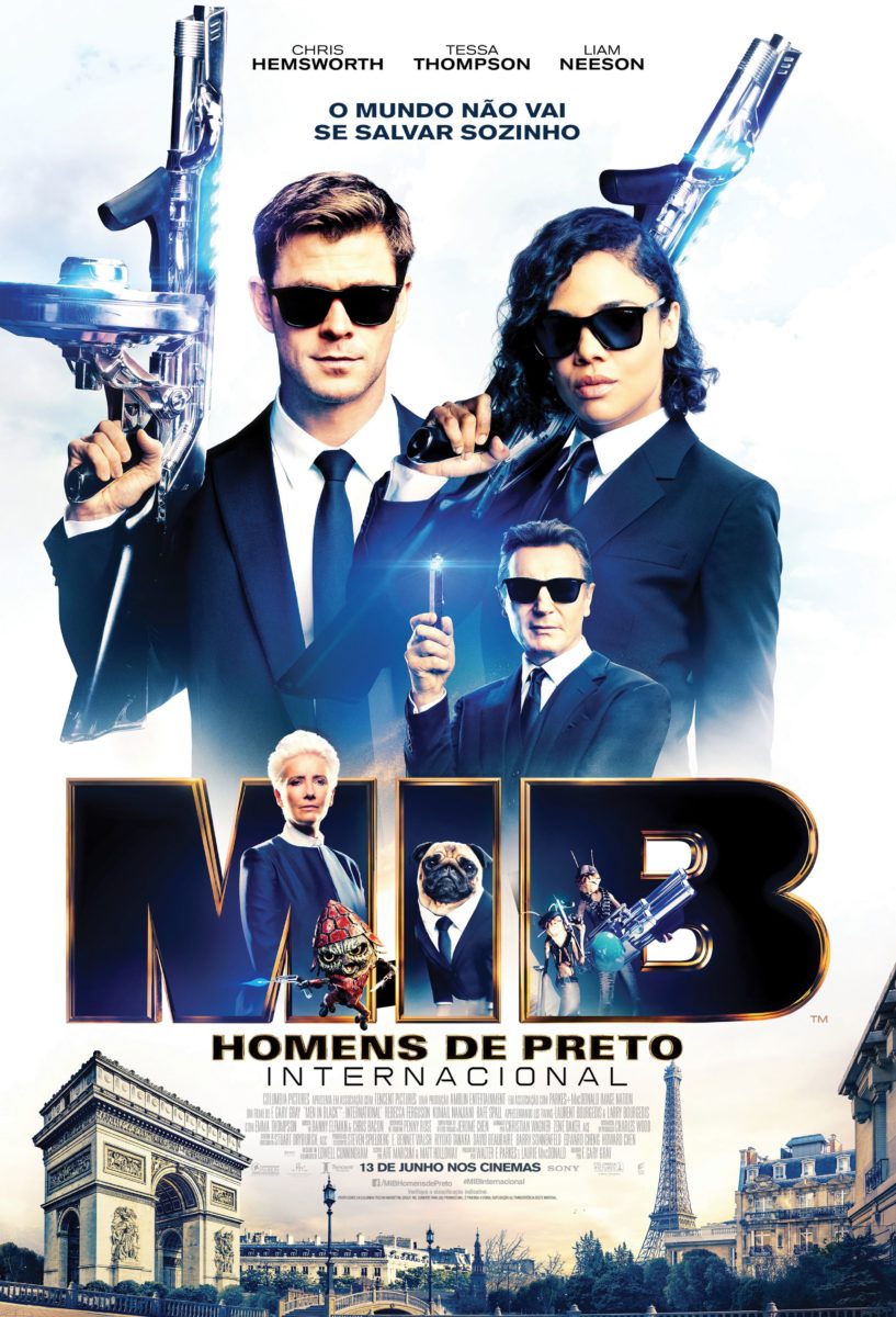 Trailer e cartaz de MIB: Homens de Preto Internacional 