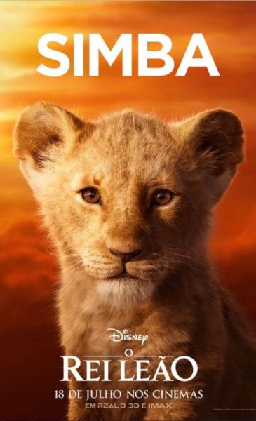 Live-Action: Disney divulga pôsteres de O Rei Leão