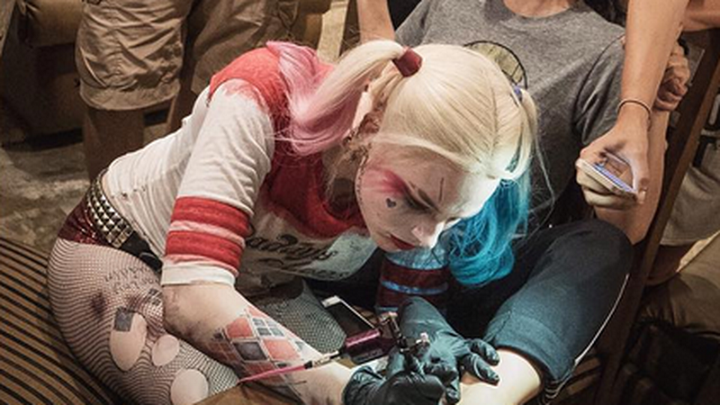Margot Robbie tattoo