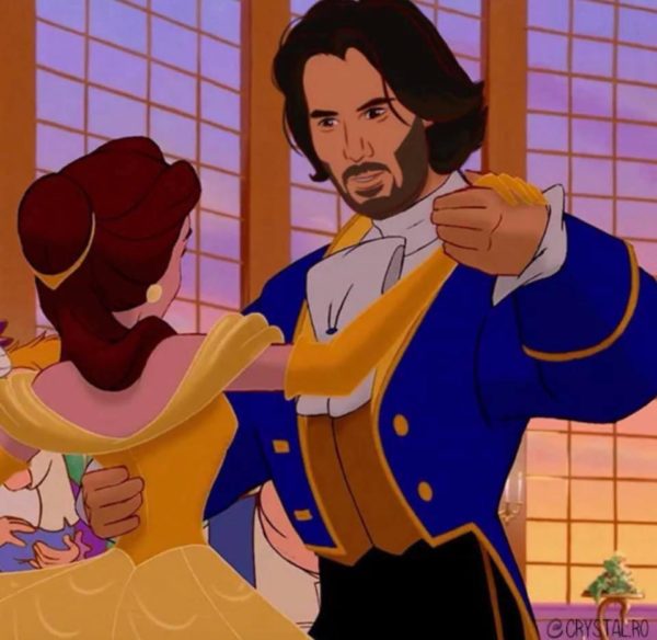 Se Keanu Reeves fosse um Príncipe da Disney 