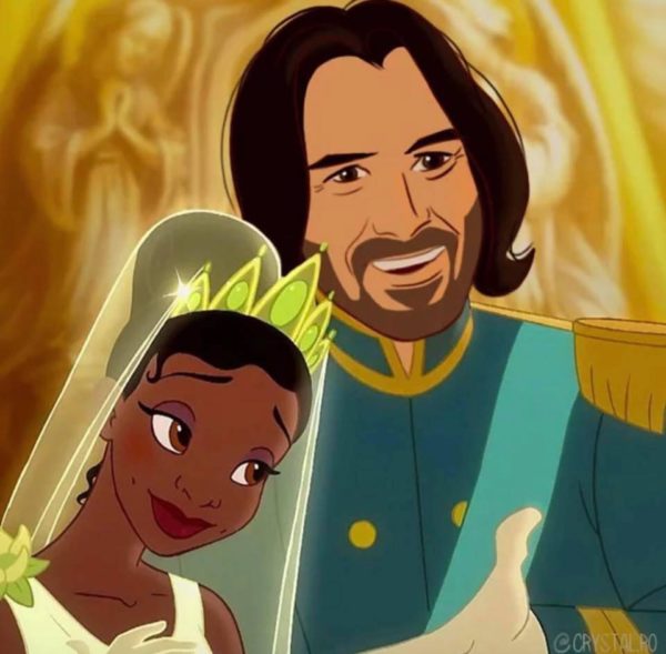 Se Keanu Reeves fosse um Príncipe da Disney
