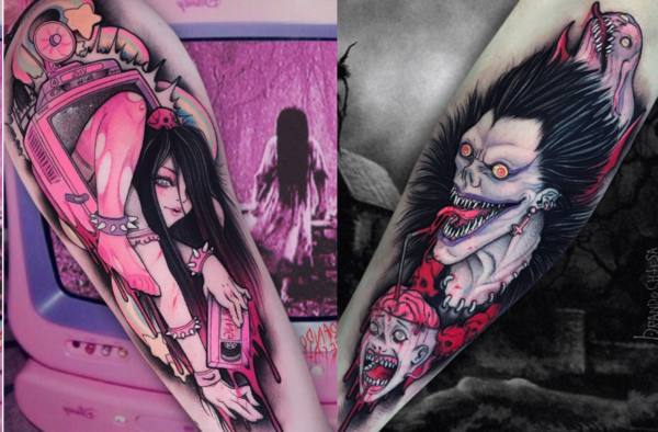 Brando Chiesa: tatuador retrata personagens do universo pop nipônico