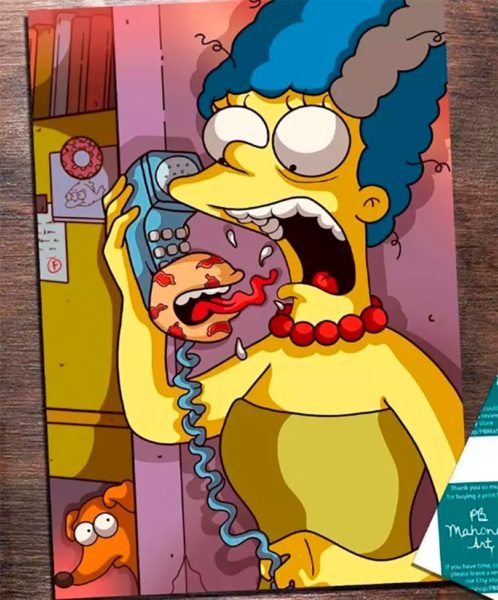 Essa versão horror de Os Simpsons vai deixar você de boca aberta