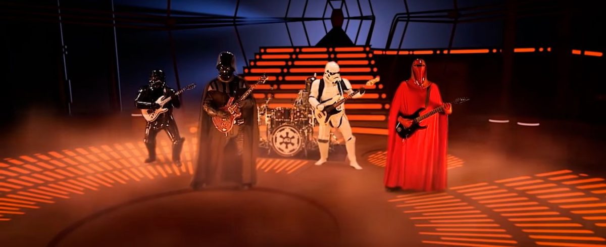 Marcha Imperial versão black metal releitura da música de Star Wars