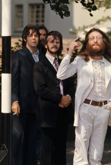 The Beatles bastidores da foto do álbum Abbey Road
