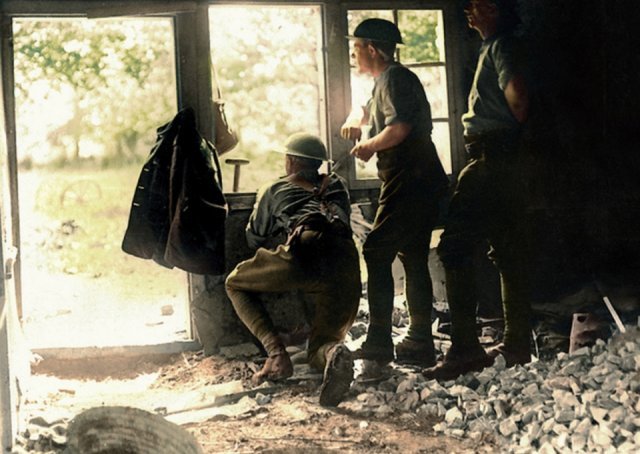 Fotos coloridas da Primeira Guerra Mundial 10