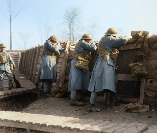 Fotos coloridas da Primeira Guerra Mundial 13