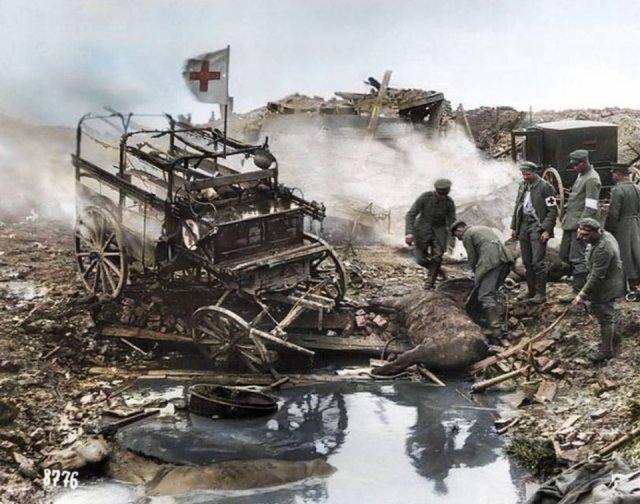 Fotos coloridas da Primeira Guerra Mundial 15