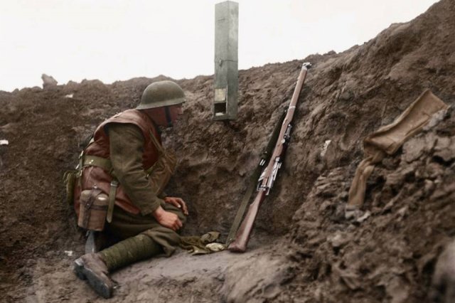 Fotos coloridas da Primeira Guerra Mundial 16