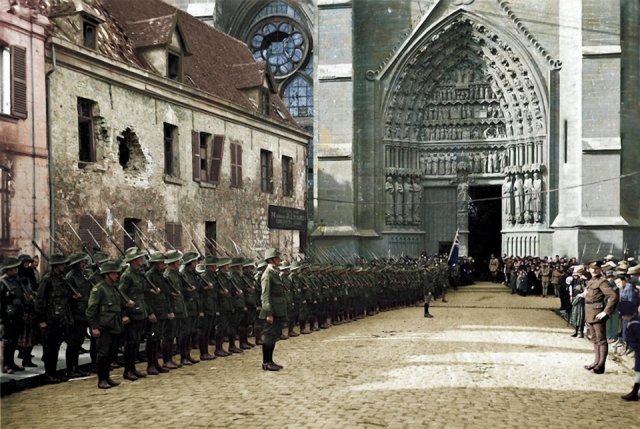 Fotos coloridas da Primeira Guerra Mundial 17