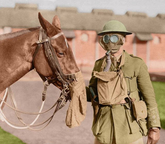 Fotos coloridas da Primeira Guerra Mundial 18