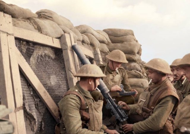 Fotos coloridas da Primeira Guerra Mundial 20