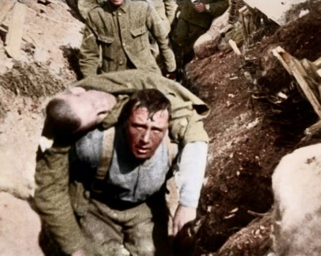 Fotos coloridas da Primeira Guerra Mundial 24